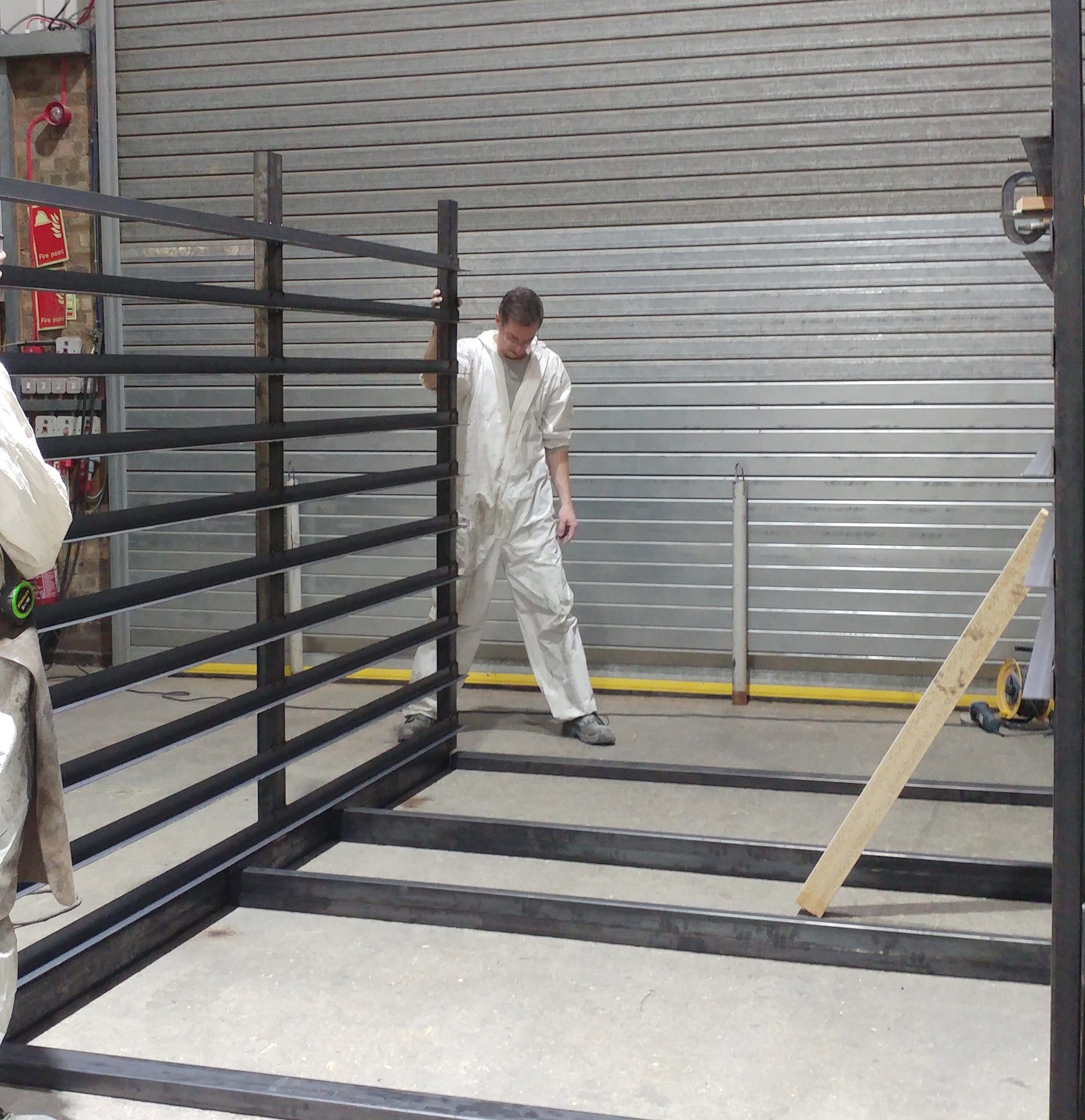 welded-steel-support-frame