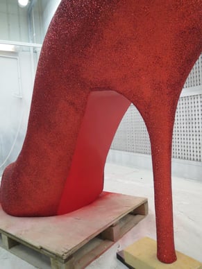 Glittered Shoe 